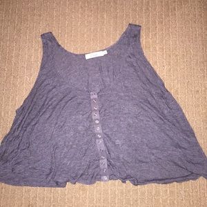 tank top flowy crop top — accepting lower offers!!